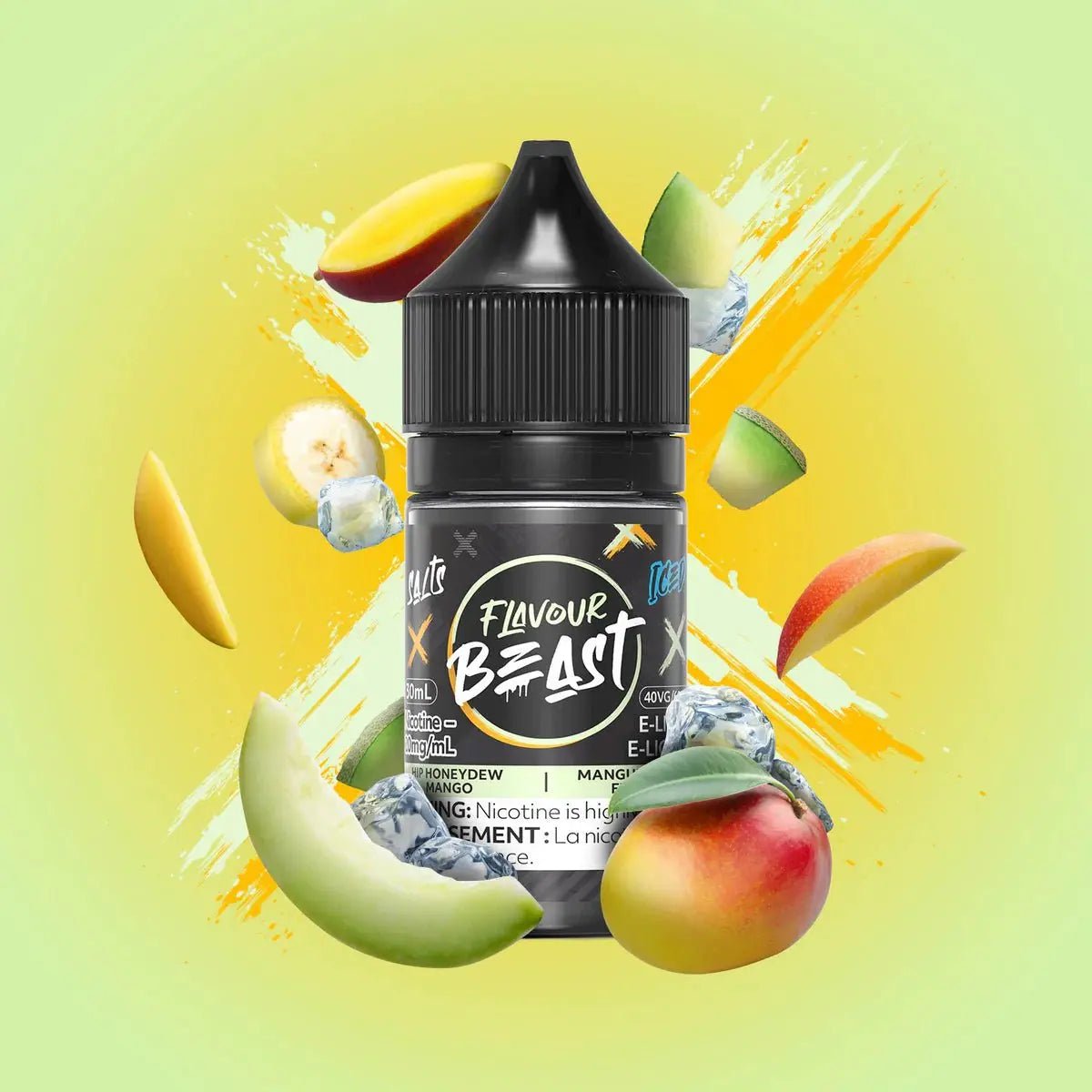 FLAVOUR BEAST - Hip Honeydew Mango Iced by Flavour Beast - Salt Nic Vape Juice - Psycho Vape