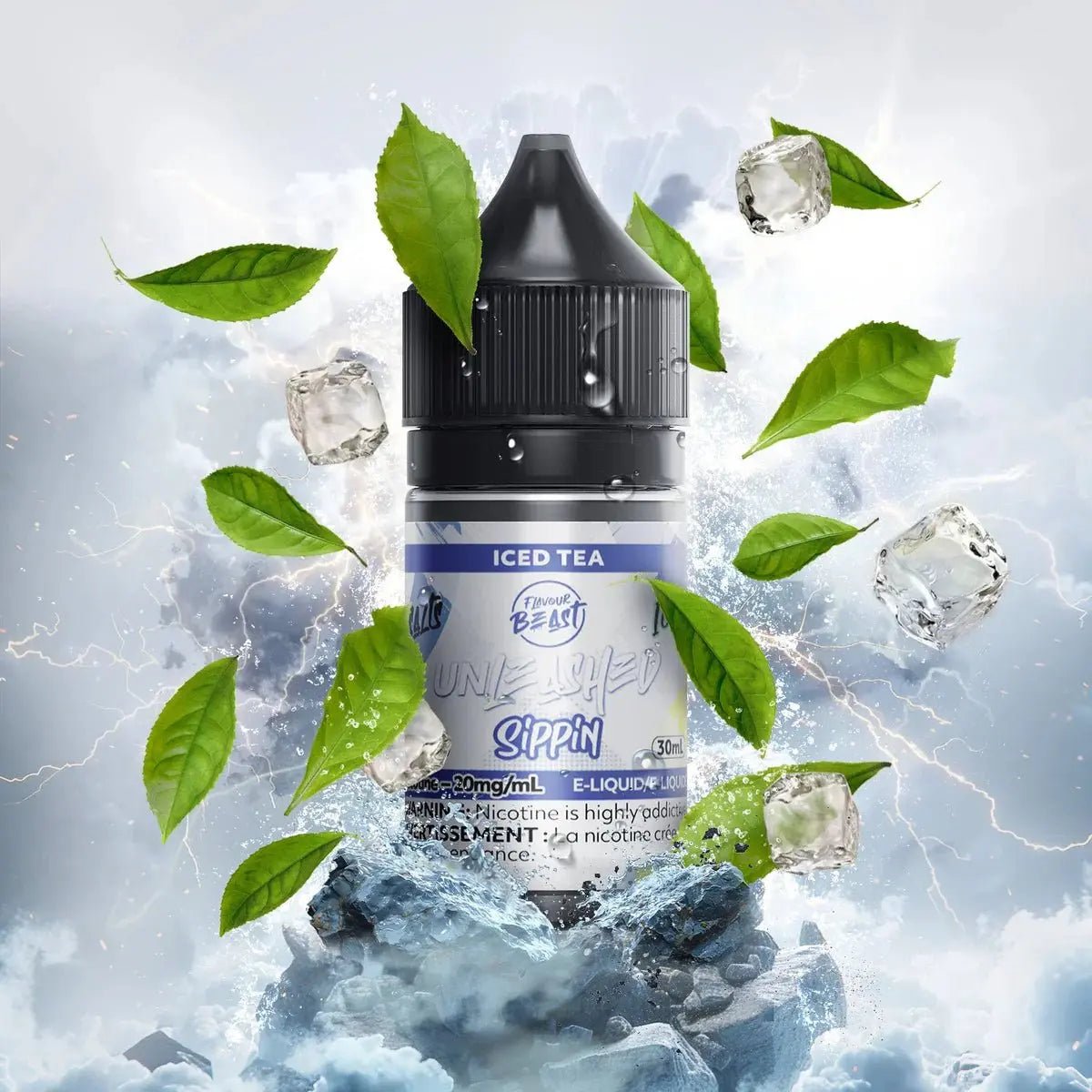 FLAVOUR BEAST - Iced Tea by Flavour Beast Unleashed Sippin - Salt Nic Vape Juice - Psycho Vape