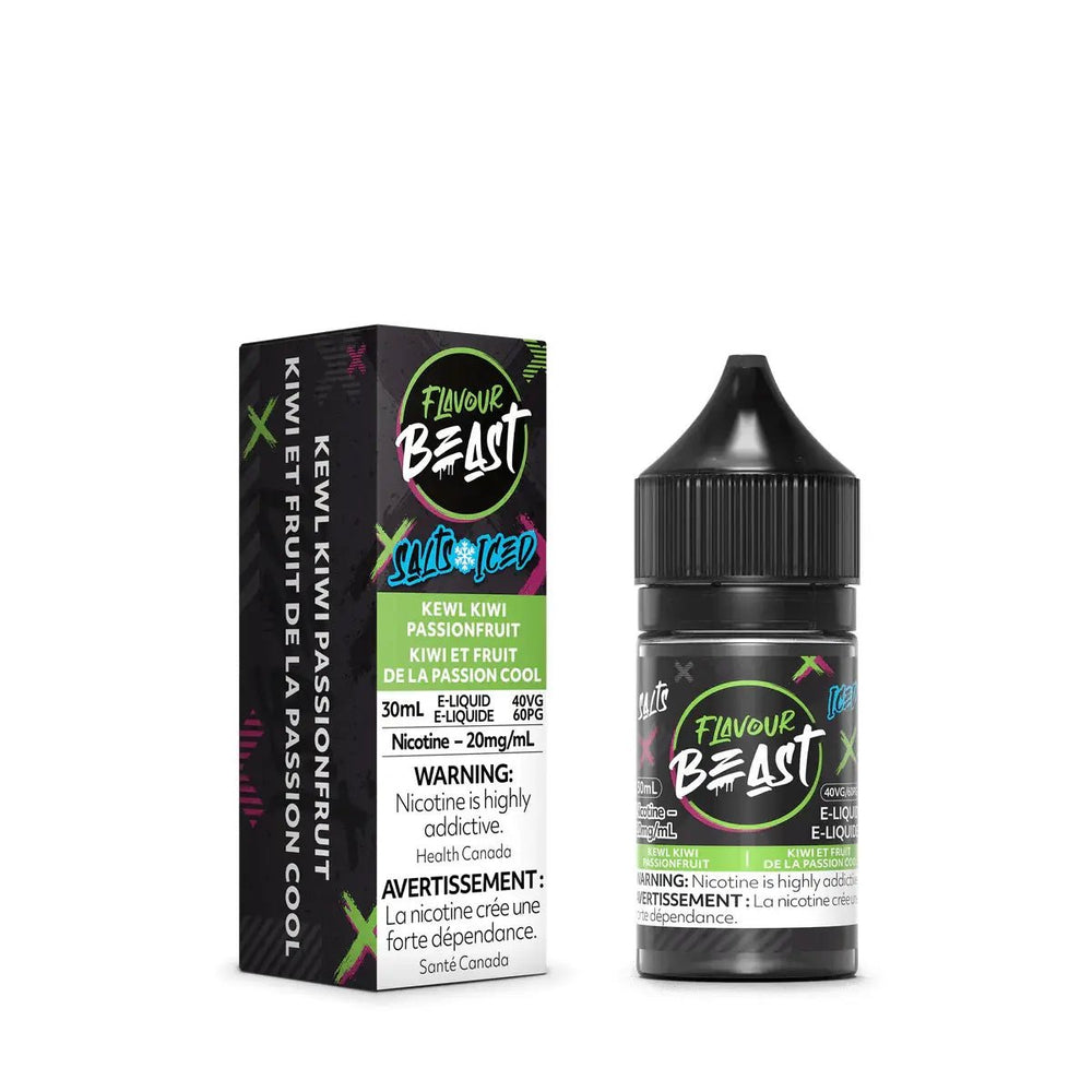 FLAVOUR BEAST - Kewl Kiwi Passionfruit Iced by Flavour Beast - Salt Nic Vape Juice - Psycho Vape