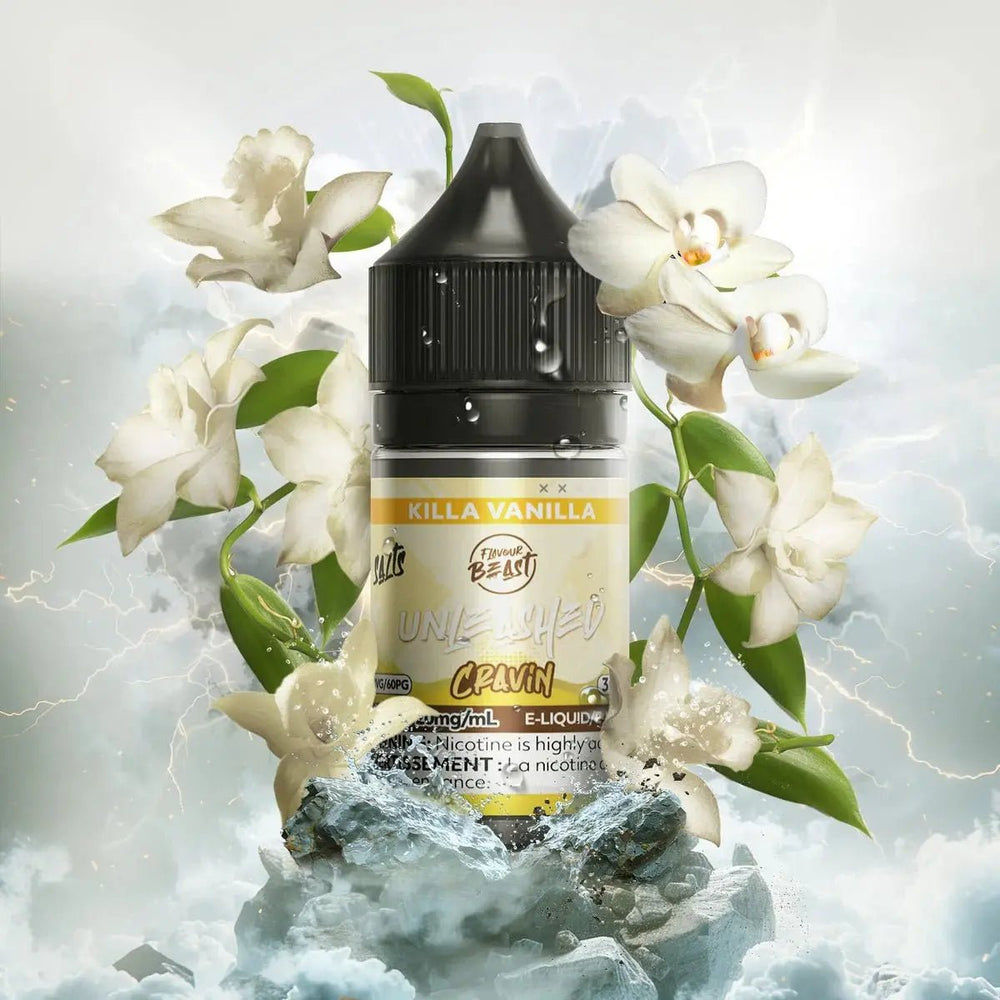 FLAVOUR BEAST - Killa Vanilla by Flavour Beast Unleashed Cravin - Salt Nic Vape Juice - Psycho Vape