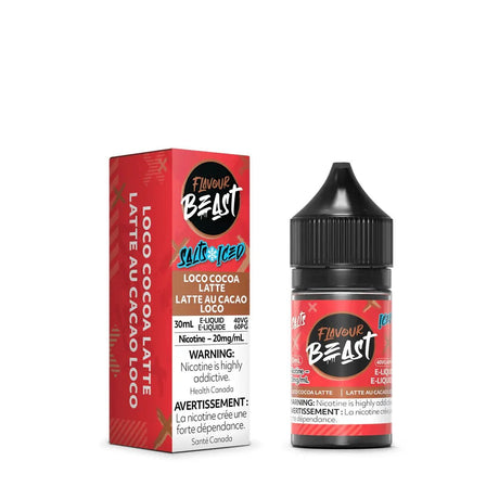 FLAVOUR BEAST - Loco Cocoa Latte Iced by Flavour Beast - Salt Nic Vape Juice - Psycho Vape