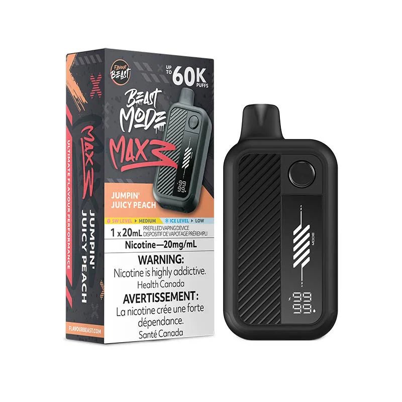 Flavour Beast Mode Max 3 60K - Jumpin' Juicy Peach - Psycho Vape