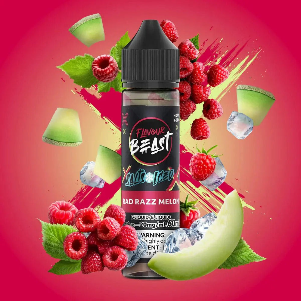 FLAVOUR BEAST - Rad Razz Melon by Flavour Beast - Salt Nic Vape Juice - Psycho Vape