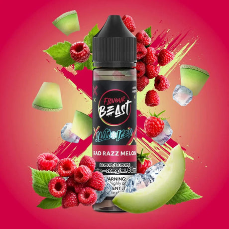 FLAVOUR BEAST - Rad Razz Melon by Flavour Beast - Salt Nic Vape Juice - Psycho Vape