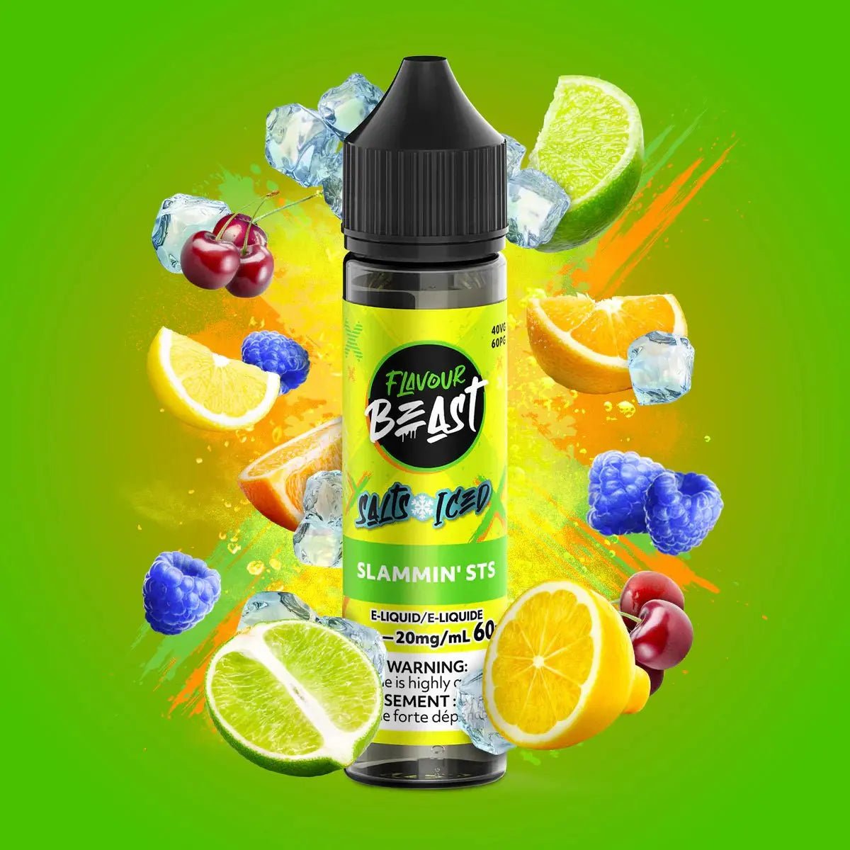 FLAVOUR BEAST - Slammin' STS Iced by Flavour Beast - Salt Nic Vape Juice - Psycho Vape