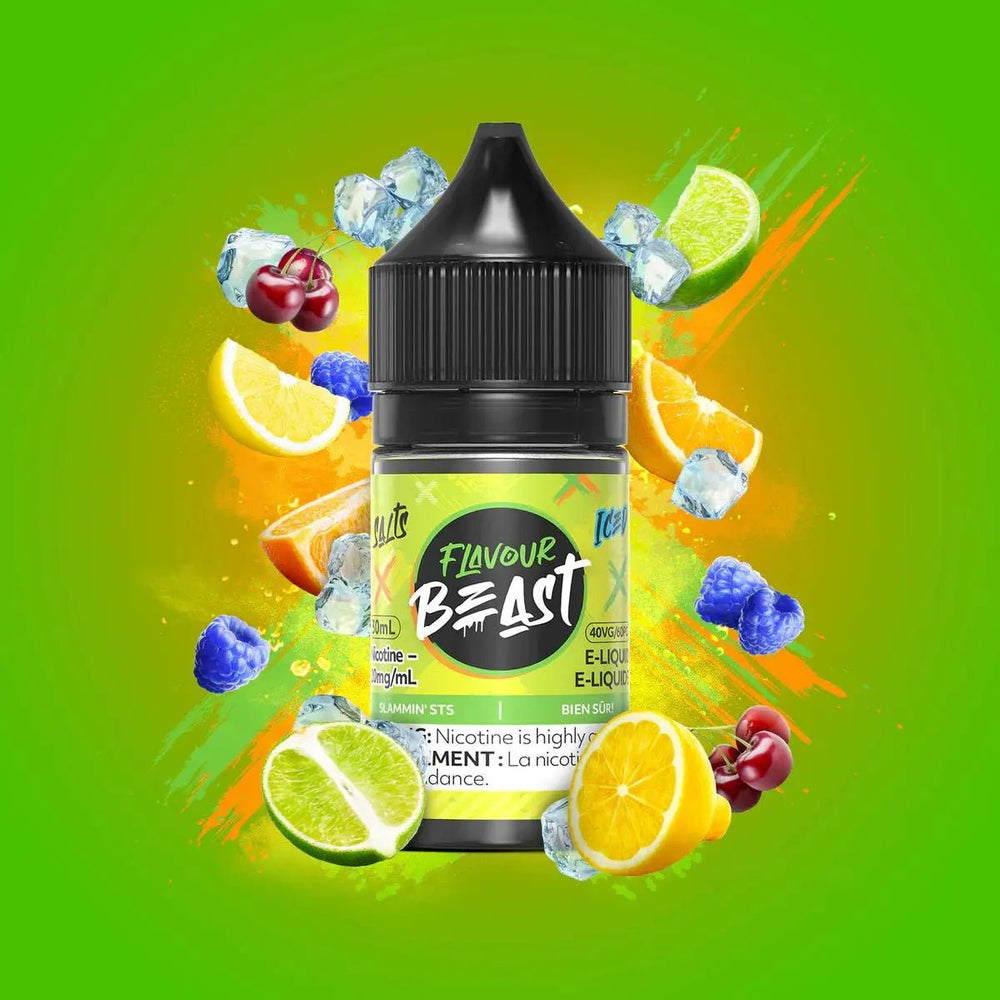 FLAVOUR BEAST - Slammin' STS Iced by Flavour Beast - Salt Nic Vape Juice - Psycho Vape