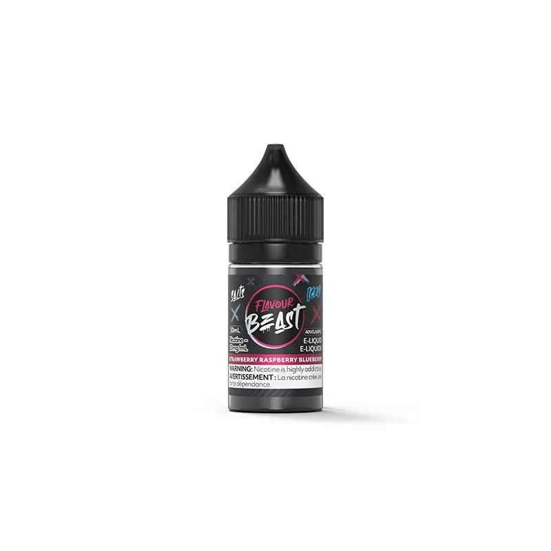 FLAVOUR BEAST - Strawberry Raspberry Blueberry Iced Salt by Flavour Beast E - Liquid - Psycho Vape
