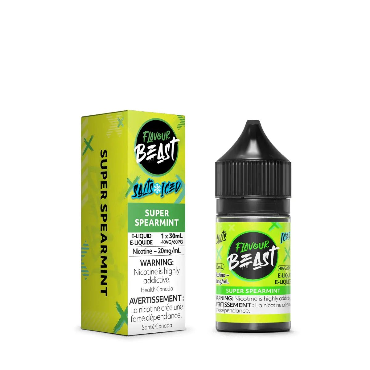 FLAVOUR BEAST - Super Spearmint by Flavour Beast - Salt Nic Vape Juice - Psycho Vape