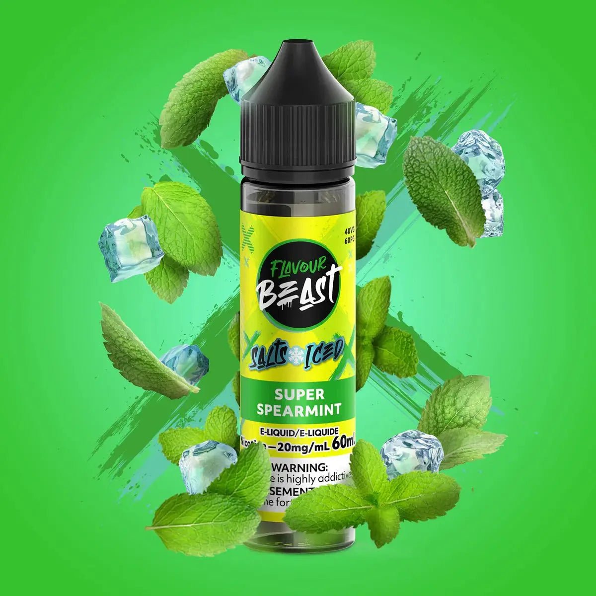 FLAVOUR BEAST - Super Spearmint by Flavour Beast - Salt Nic Vape Juice - Psycho Vape