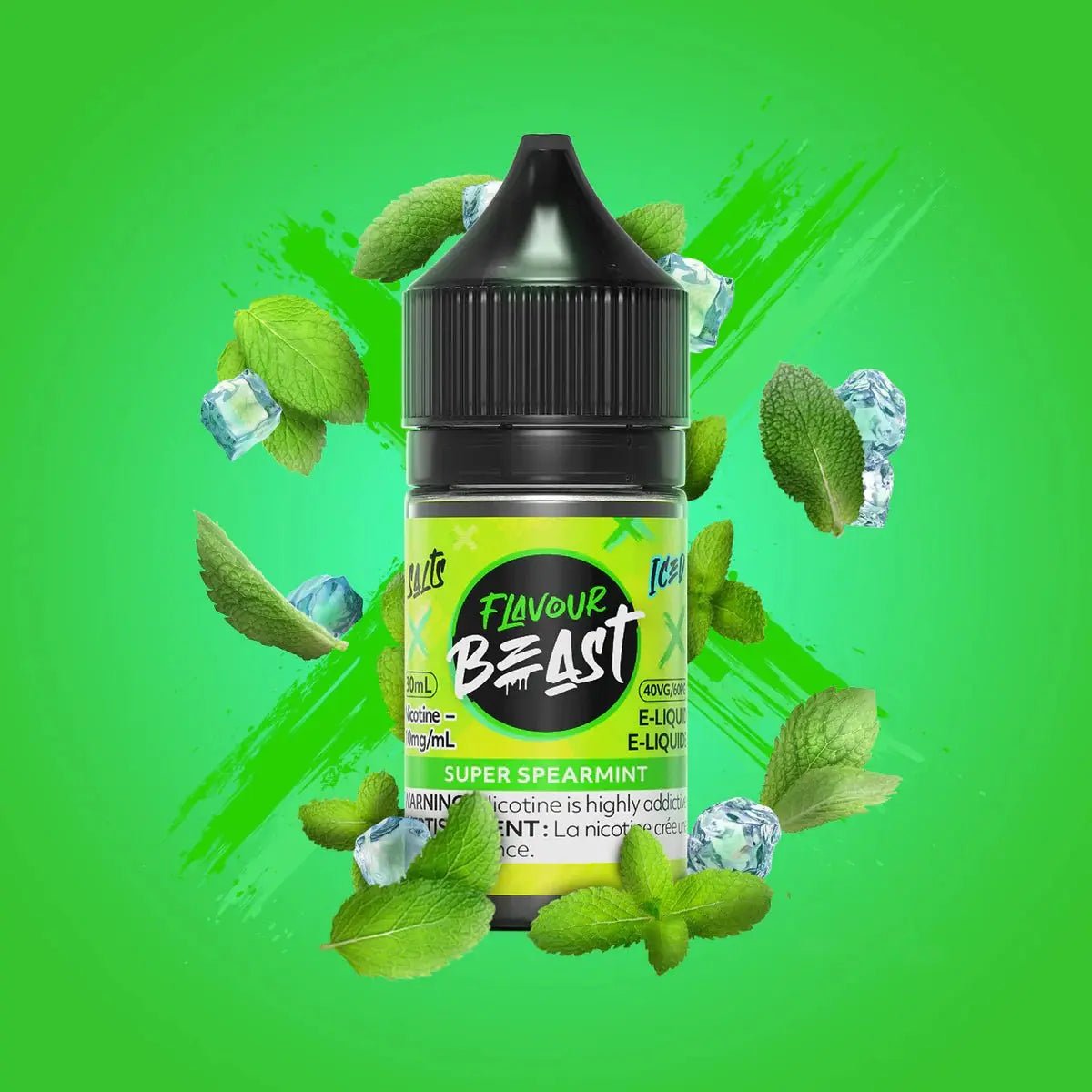 FLAVOUR BEAST - Super Spearmint by Flavour Beast - Salt Nic Vape Juice - Psycho Vape
