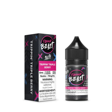 FLAVOUR BEAST - Trippin' Triple Berry by Flavour Beast - Salt Nic Vape Juice - Psycho Vape