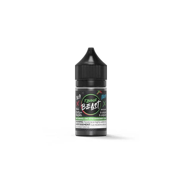 FLAVOUR BEAST - Watermelon Strawberry Kiwi Iced Salt by Flavour Beast E - Liquid - Psycho Vape