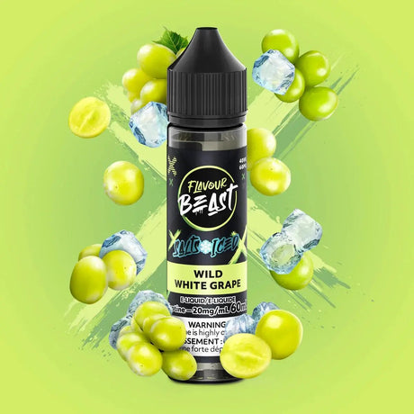 FLAVOUR BEAST - Wild White Grape Iced by Flavour Beast - Salt Nic Vape Juice - Psycho Vape