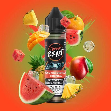 FLAVOUR BEAST - Woke Watermelon Tropica by Flavour Beast - Salt Nic Vape Juice - Psycho Vape