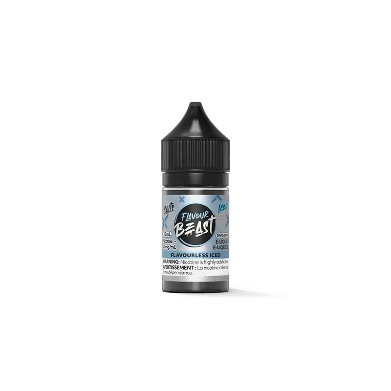 Flavourless Iced Salt Nic E-Liquid – Flavourless Beast - Psycho Vape