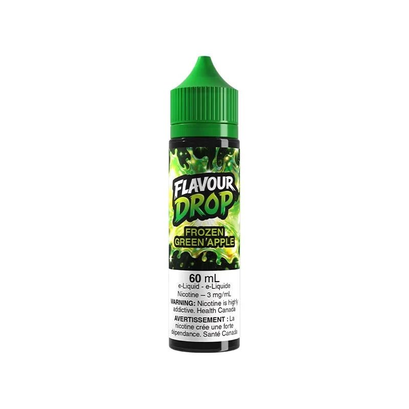 Frozen Green Apple 60mL E-Liquid – Flavour Drop - Psycho Vape