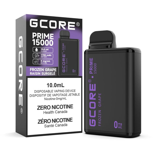 GCORE - GCore Prime 15K Disposable - Frozen Grape - Psycho Vape