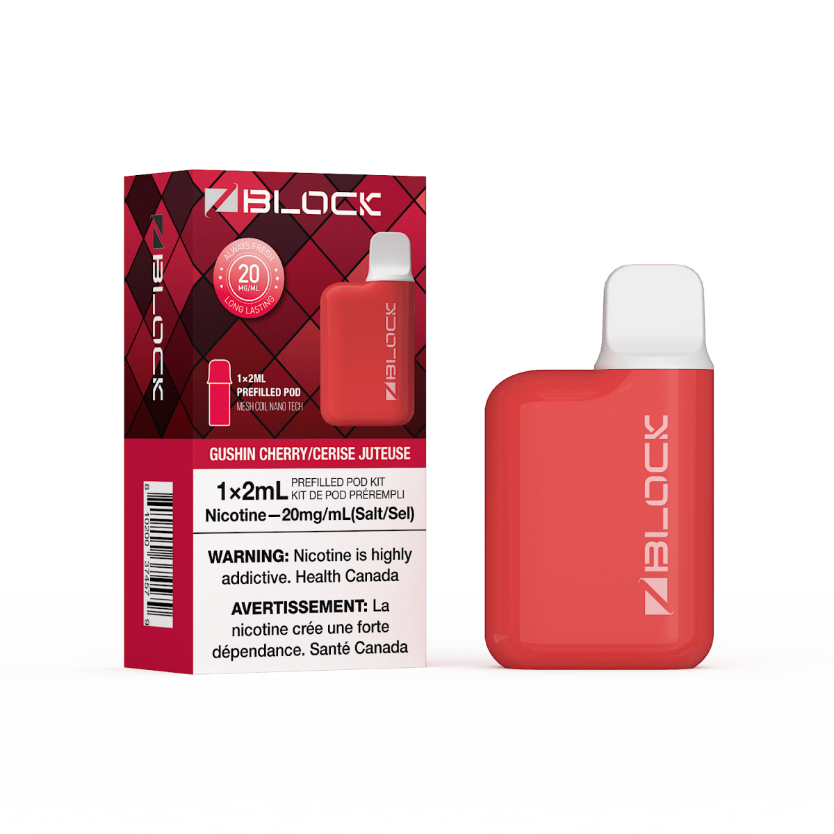 Gushin Cherry – ZBlock 2mL Starter Kit - Psycho Vape