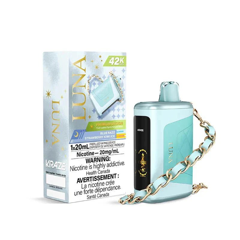 KRAZE - Kraze Luna Disposable - Blue Razz Strawberry Kiwi Ice - Psycho Vape