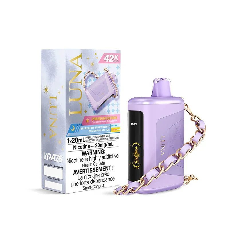KRAZE - Kraze Luna Disposable - Blueberry Strawberry Pomegranate Ice - Psycho Vape