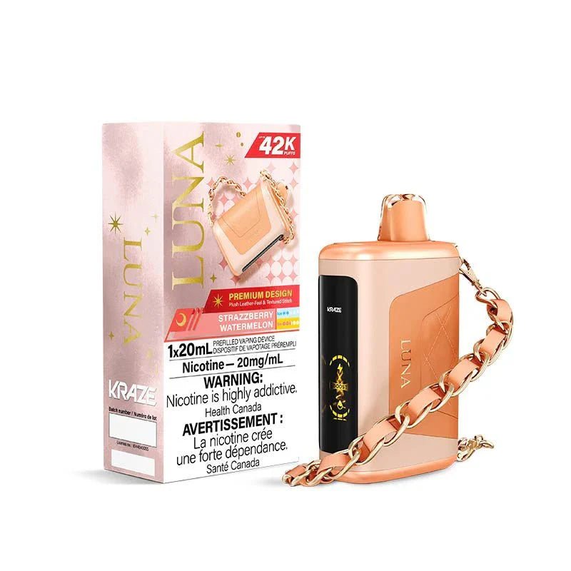 KRAZE - Kraze Luna Disposable - Strazzberry Watermelon - Psycho Vape