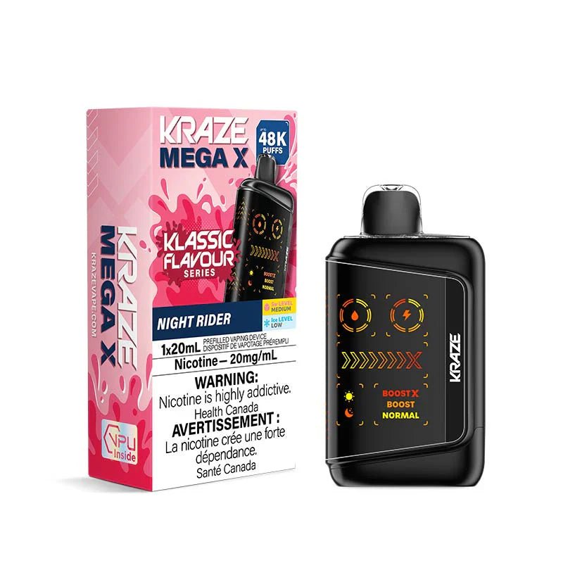 Kraze Mega X 48K - Night Rider - Psycho Vape
