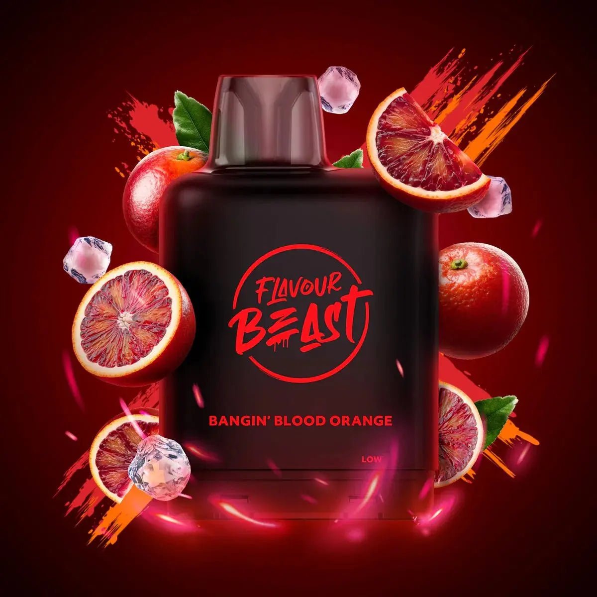 LEVEL X - Level X Flavour Beast Boost 25K Pod 20ml - Bangin' Blood Orange (Iced) - Psycho Vape