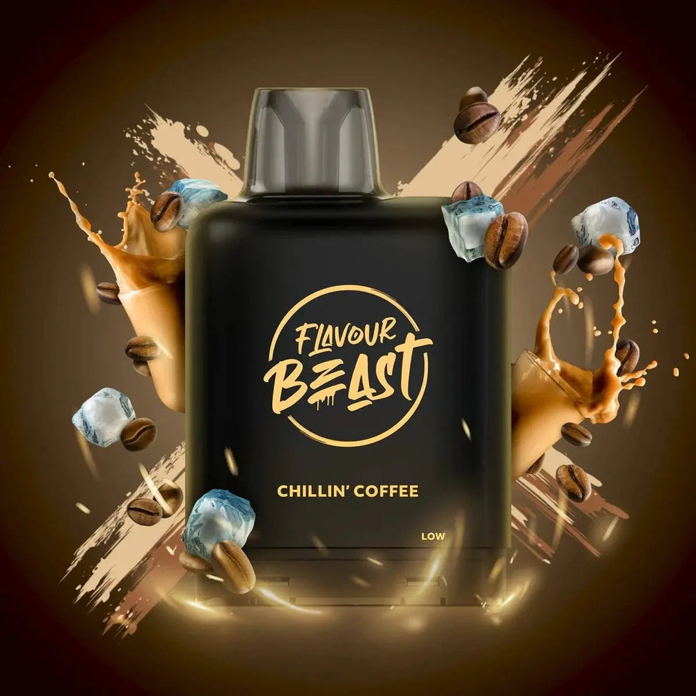 LEVEL X - Level X Flavour Beast Boost 25K Pod 20ml - Chillin' Coffee (Iced) - Psycho Vape