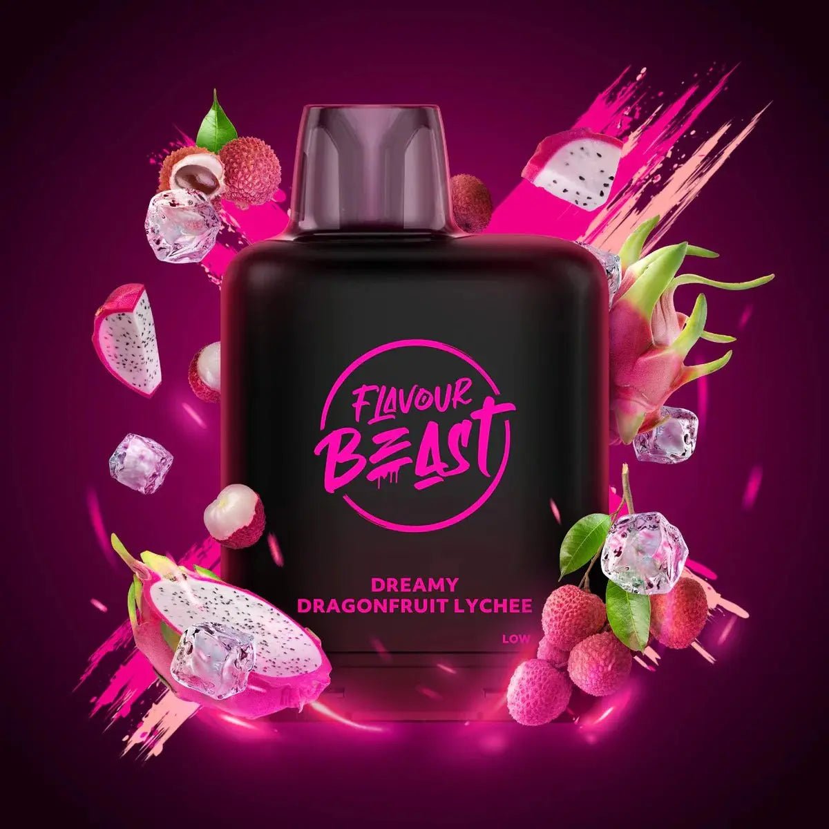 LEVEL X - Level X Flavour Beast Boost 25K Pod 20ml - Dreamy Dragonfruit Lychee (Iced) - Psycho Vape
