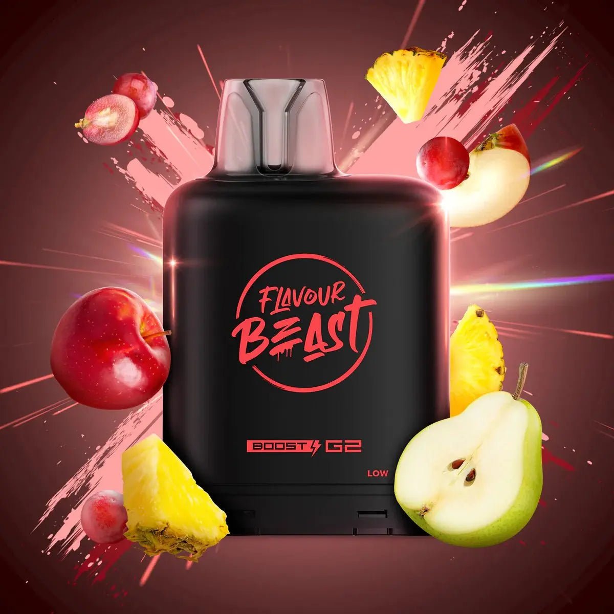LEVEL X - Level X Flavour Beast Boost 25K Pod 20ml - Famous Fruit KO - Psycho Vape