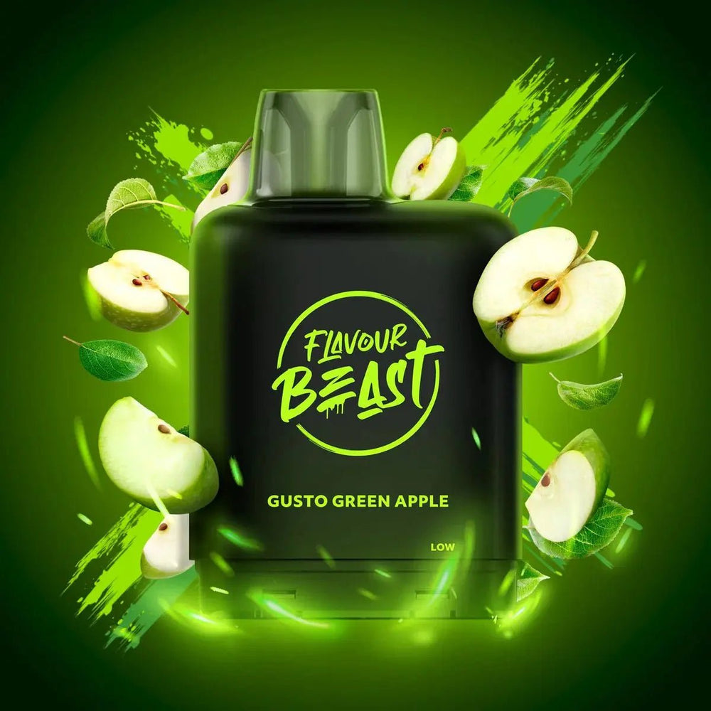 LEVEL X - Level X Flavour Beast Boost 25K Pod 20ml - Gusto Green Apple - Psycho Vape