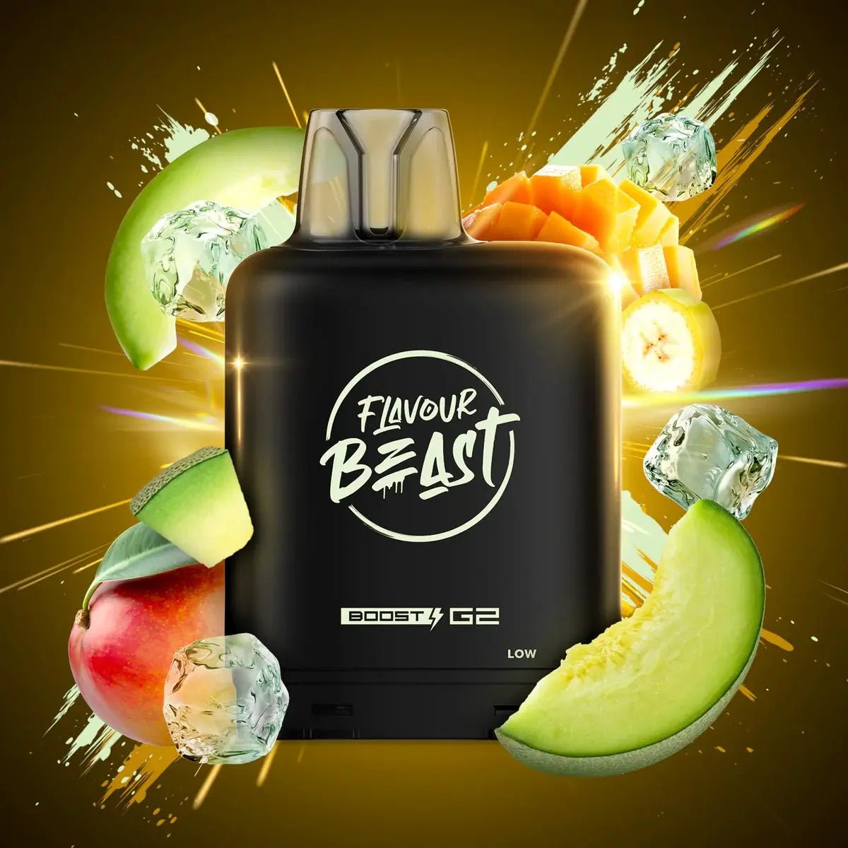 LEVEL X - Level X Flavour Beast Boost 25K Pod 20ml - Hip Honeydew Mango (Iced) - Psycho Vape