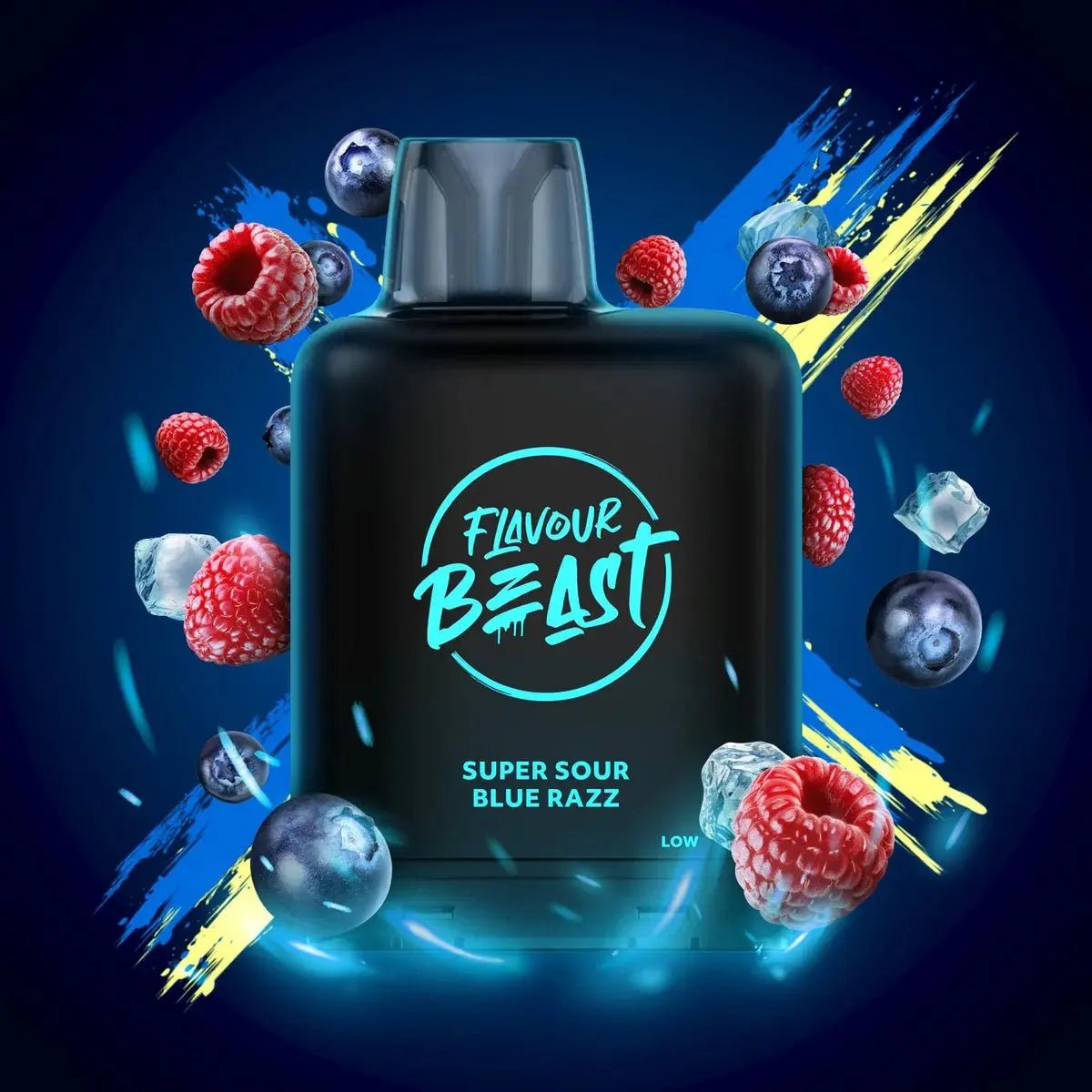LEVEL X - Level X Flavour Beast Boost 25K Pod 20ml - Super Sour Blue Razz (Iced) - Psycho Vape