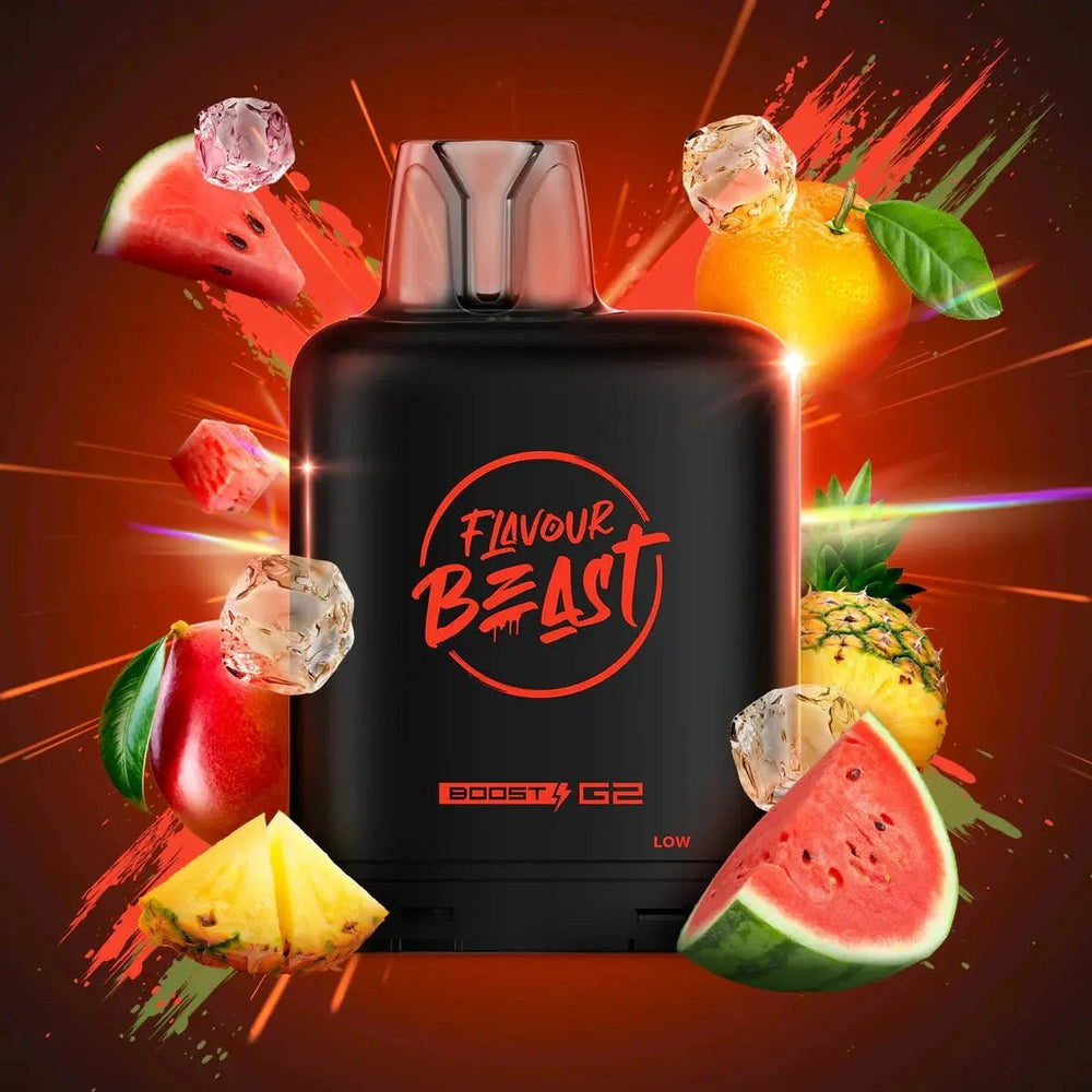 LEVEL X - Level X Flavour Beast Boost 25K Pod 20ml - Woke Watermelon Tropica - Psycho Vape