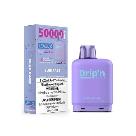 LEVEL X - Level X Flavour Beast Drip'n Ultra 50K Pod 20ml - Blue Razz - Psycho Vape