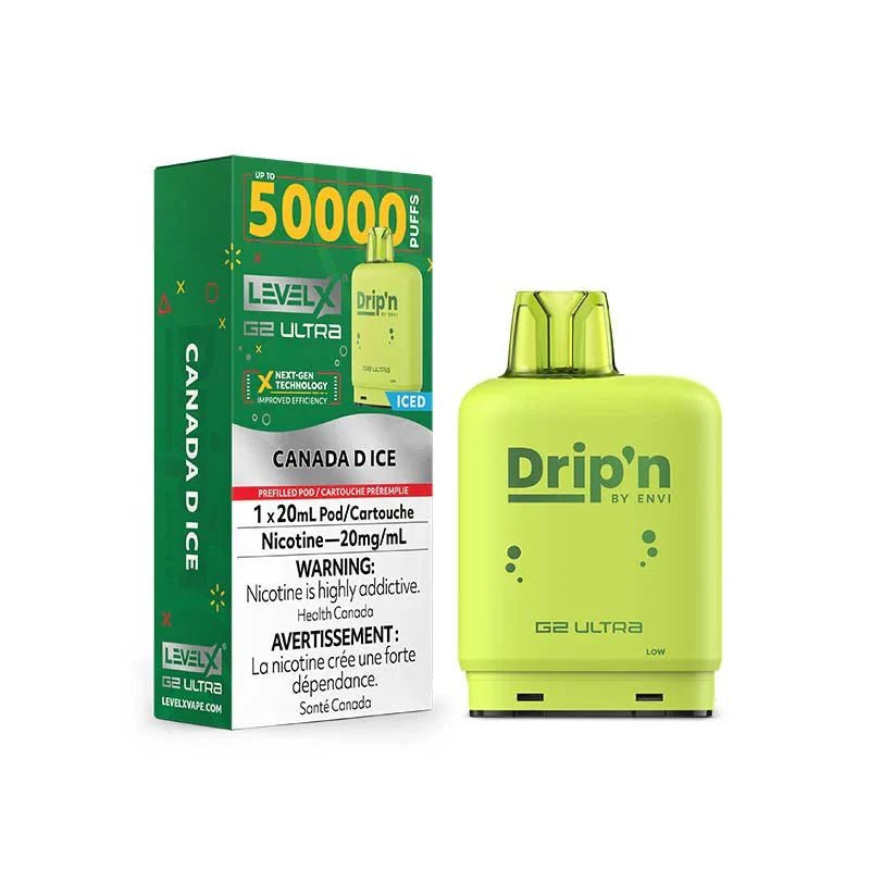 LEVEL X - Level X Flavour Beast Drip'n Ultra 50K Pod 20ml - Canada D Ice - Psycho Vape