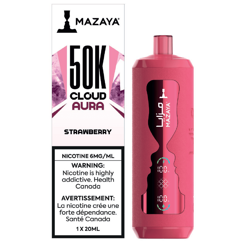 MAZAYA - Mazaya Cloud Aura 50K - Strawberry - Psycho Vape