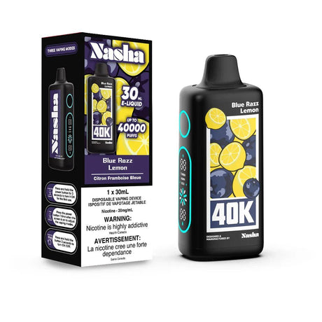 NASHA - Nasha 40K Disposable - Blue Razz Lemonade - Psycho Vape