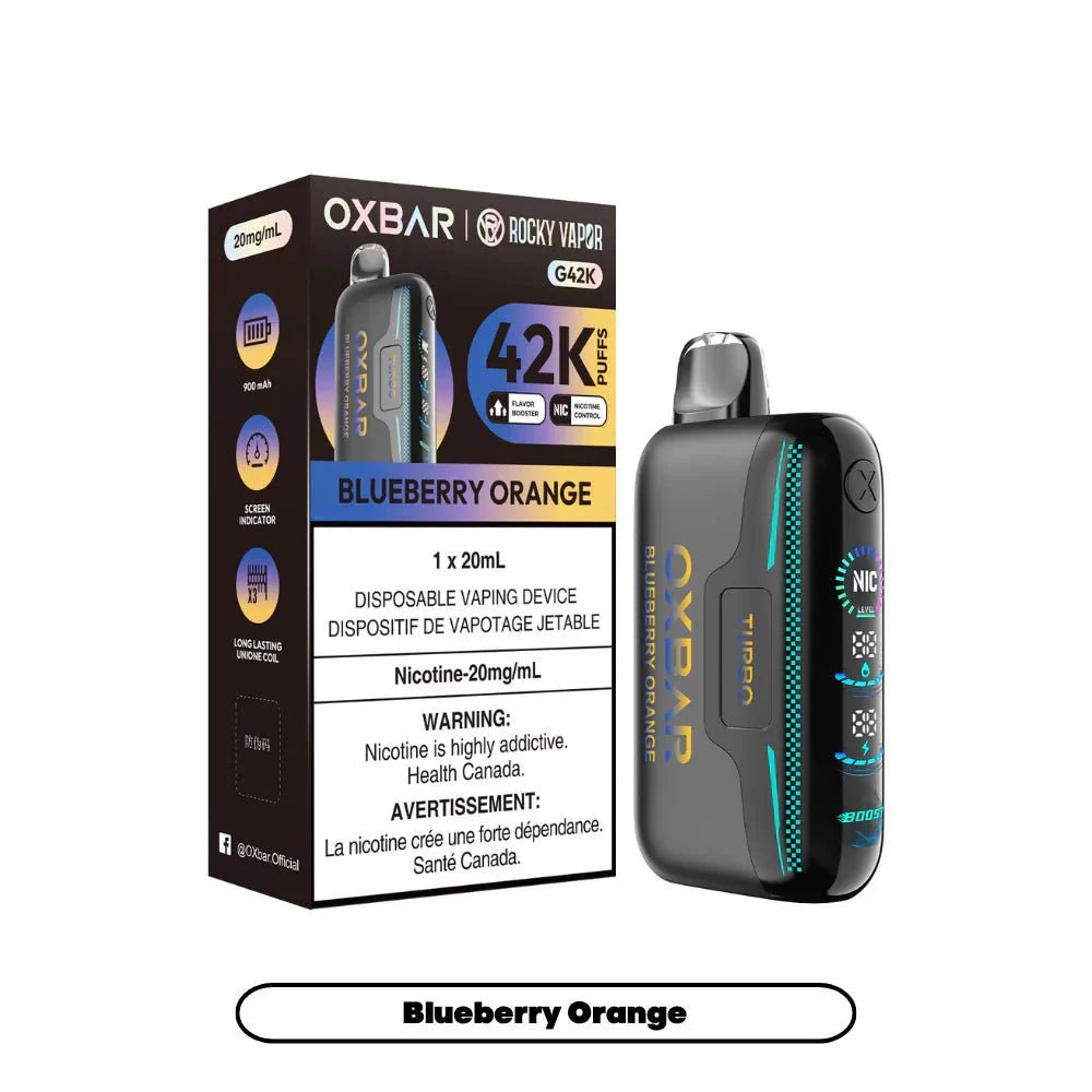 OXBAR - OXBAR G42K Disposable - Blueberry Orange - Psycho Vape