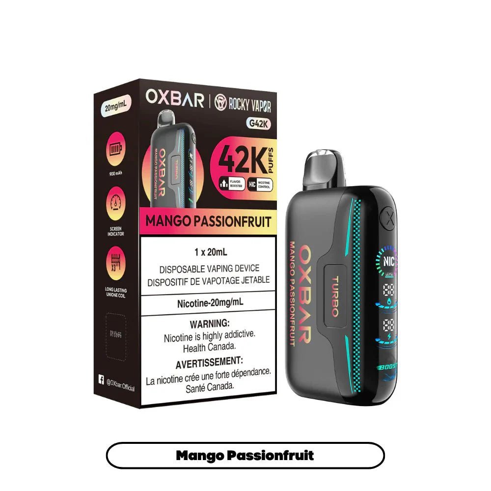 OXBAR - OXBAR G42K Disposable - Mango Passionfruit - Psycho Vape