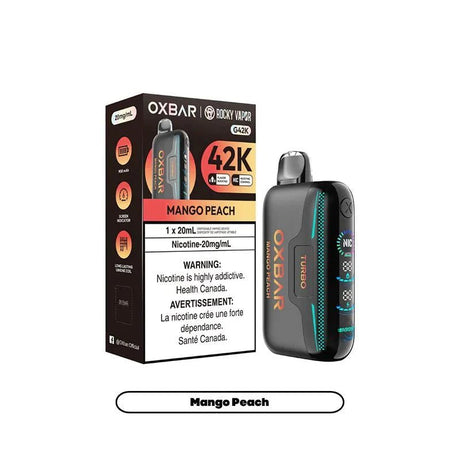 OXBAR - OXBAR G42K Disposable - Mango Peach - Psycho Vape