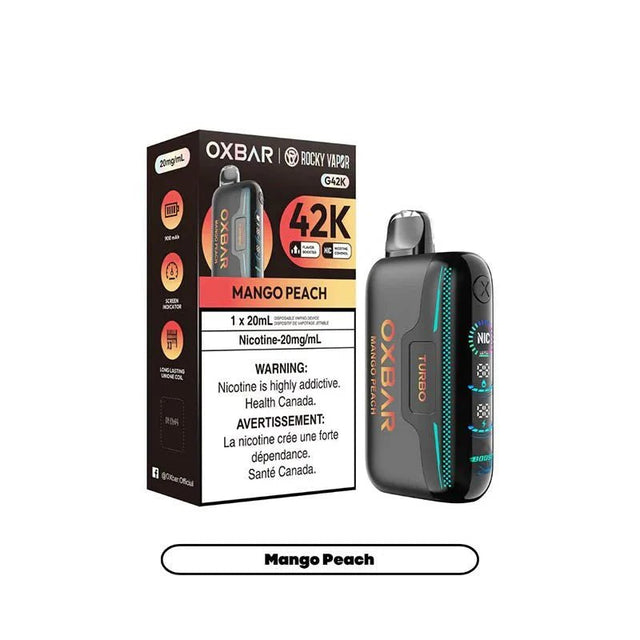 OXBAR - OXBAR G42K Disposable - Mango Peach - Psycho Vape