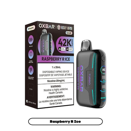 OXBAR - OXBAR G42K Disposable - Raspberry R Ice - Psycho Vape