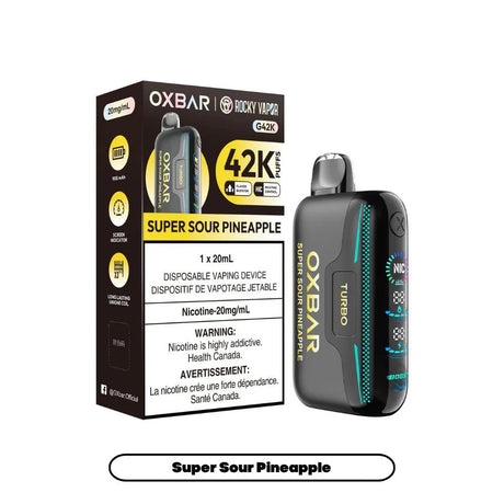 OXBAR - OXBAR G42K Disposable - Super Sour Pineapple - Psycho Vape