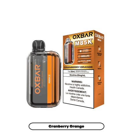 OXBAR - OXBAR M85K Disposable - Cranberry Orange - Psycho Vape