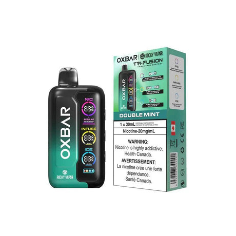 OXBAR - OXBAR Tri Fusion 45K Disposable - Double Mint - Psycho Vape
