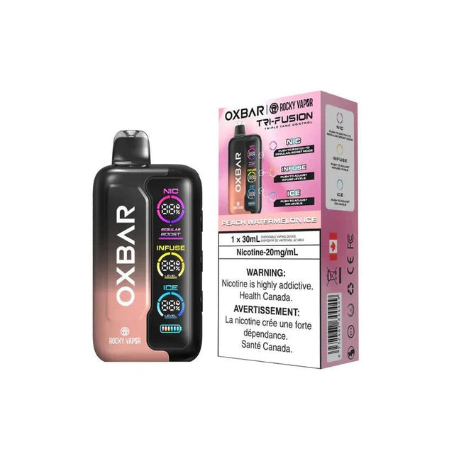OXBAR - OXBAR Tri Fusion 45K Disposable - Peach Watermelon Ice - Psycho Vape