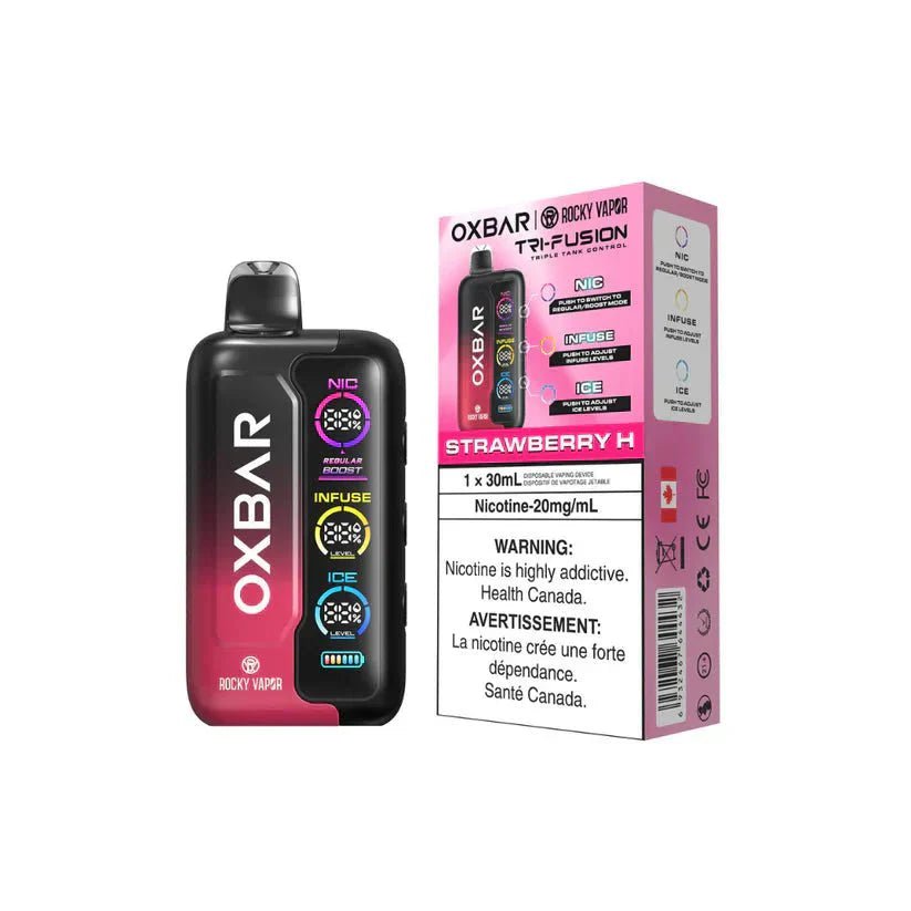 OXBAR - OXBAR Tri Fusion 45K Disposable - Strawberry H - Psycho Vape