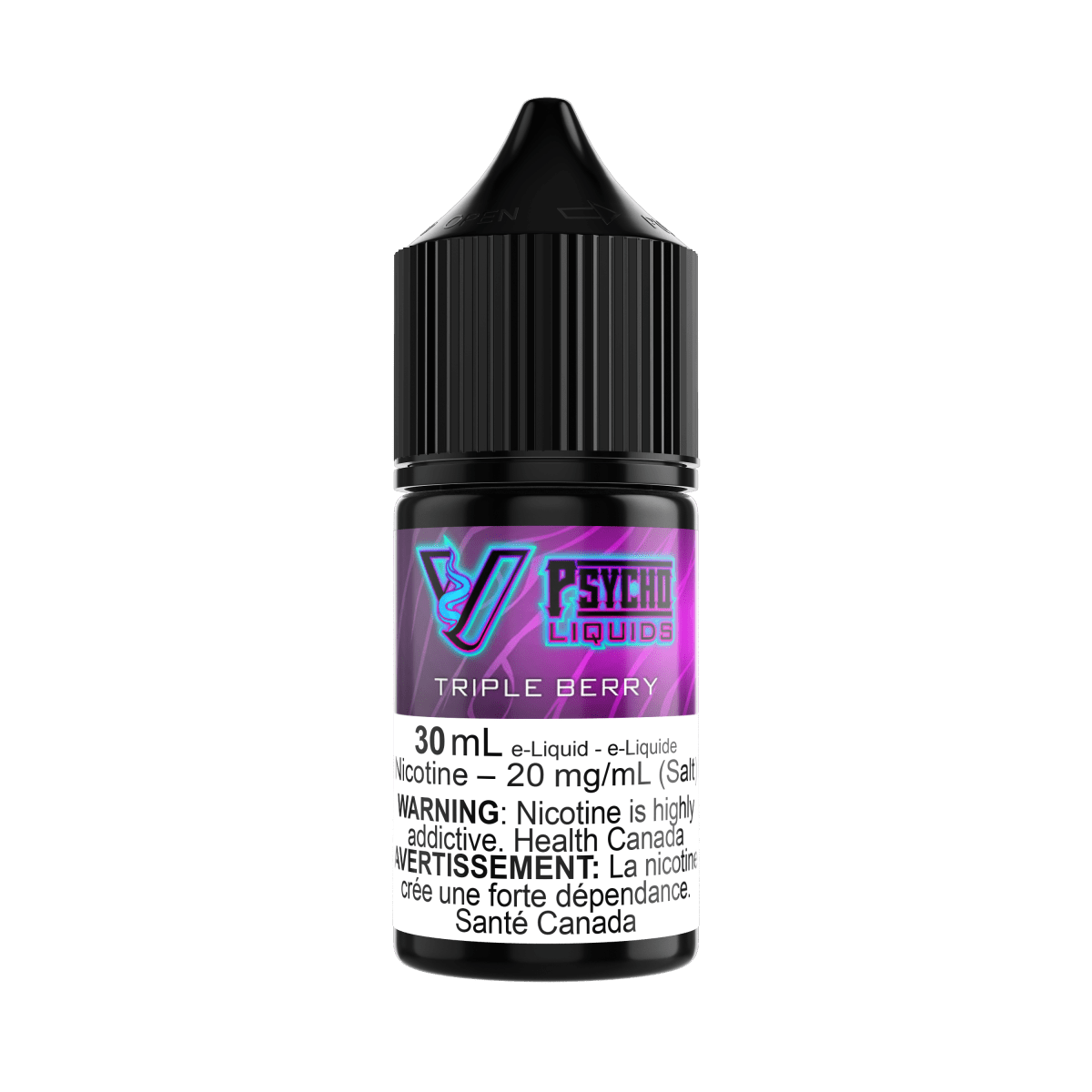 Psycho Vape - Psycho Liquids - 30mL SALT - Triple Berry - Psycho Vape