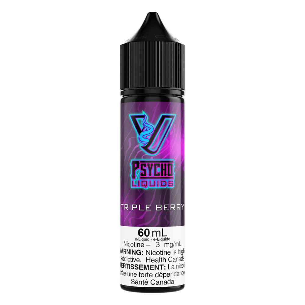 Psycho Vape - Psycho Liquids - 60mL - Triple Berry - Psycho Vape